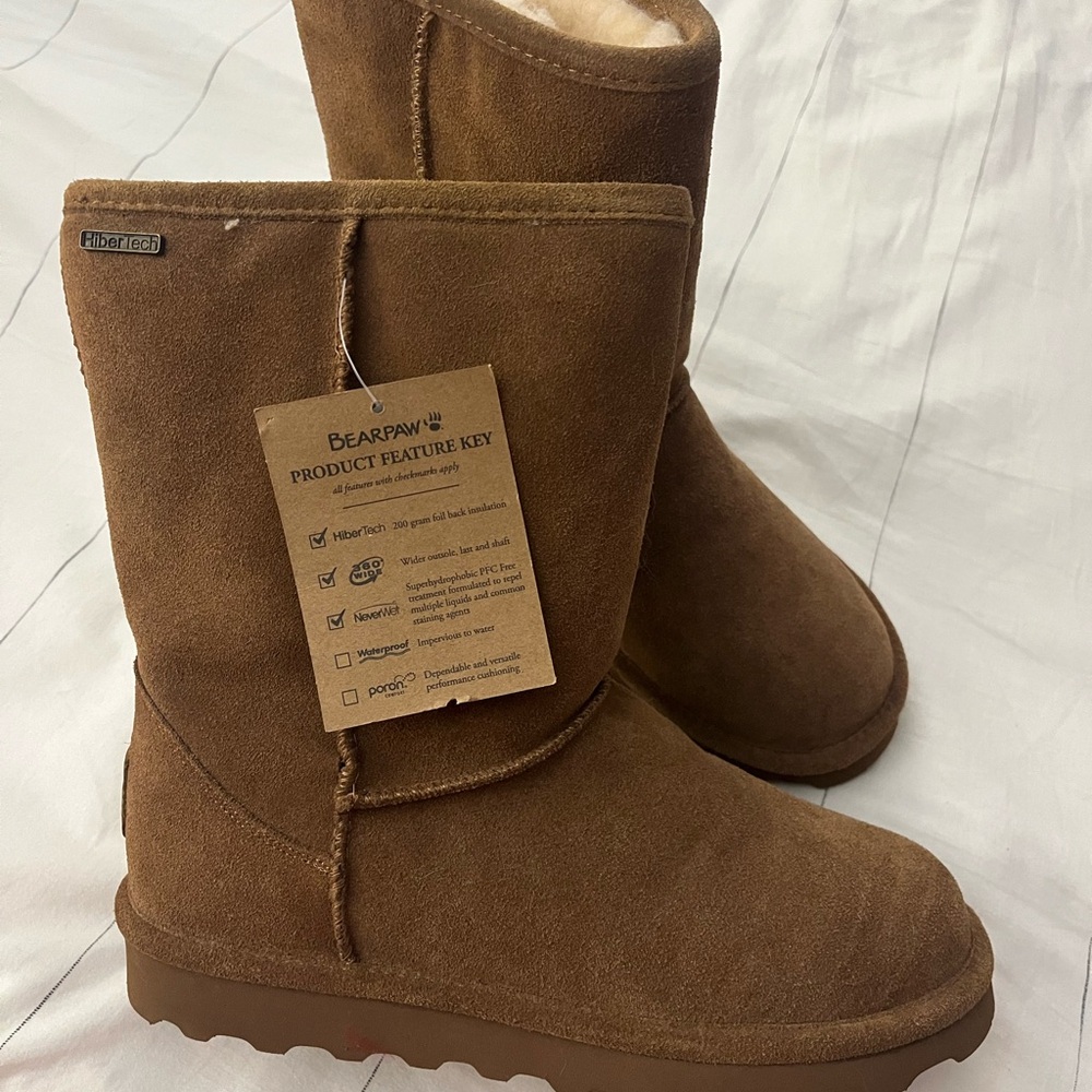 BearPaw Women's Tan Boots